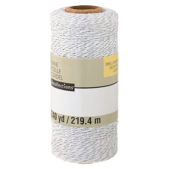 Recollections Silver Twine Spool - each